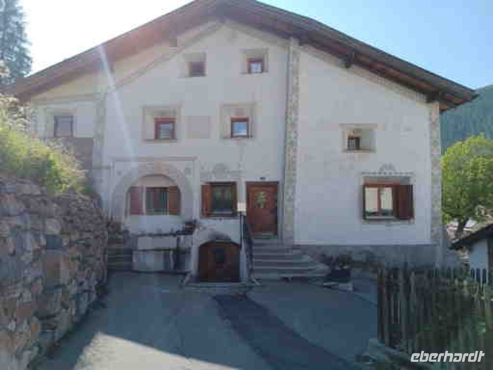 Zernez Engadiner Haus