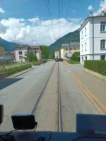 Auf den Schienen des Berniner Express durch die Stadt