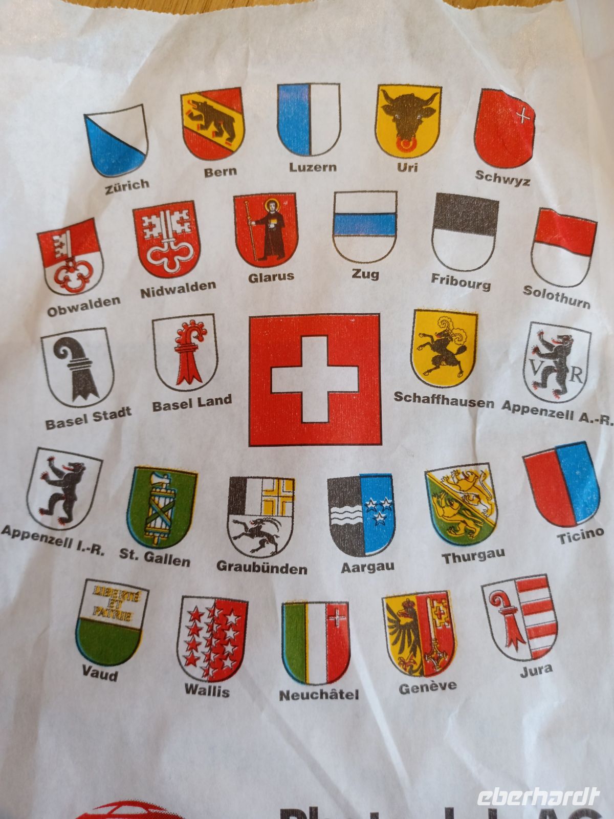 Wappen der Kantone