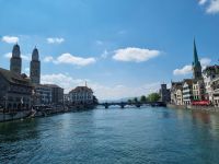 Zürich - entlang der Limmat...