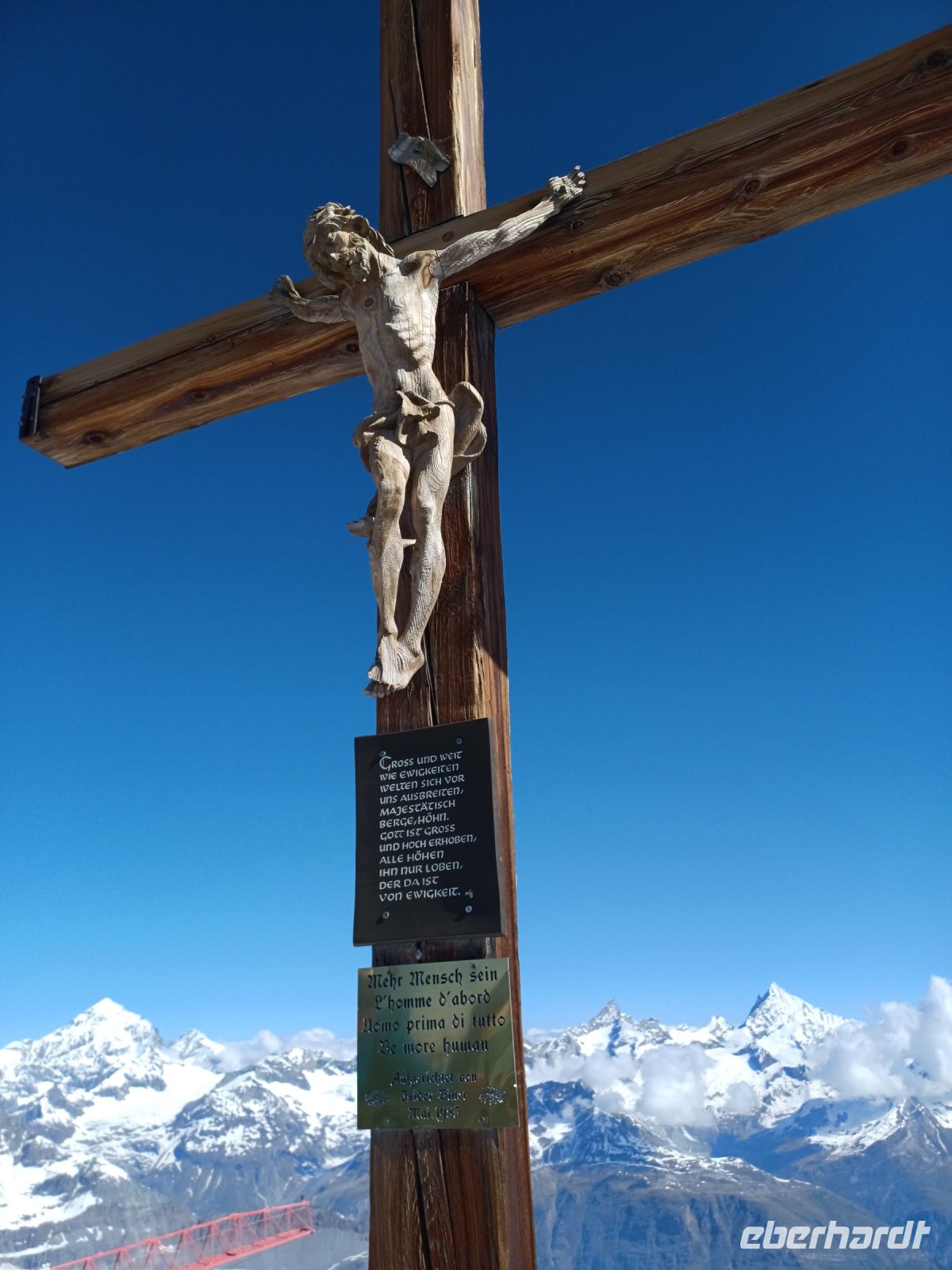 Kleines Matterhorn-Aussichtsplattform