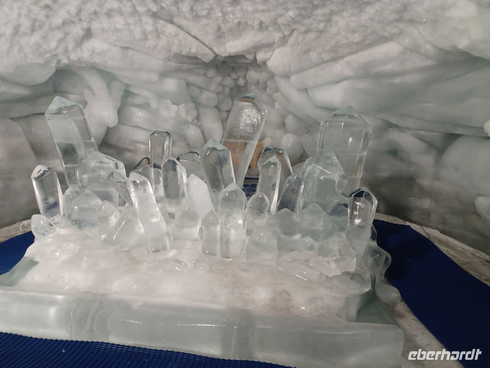 Kleines Matterhorn-Gletschereisparadies