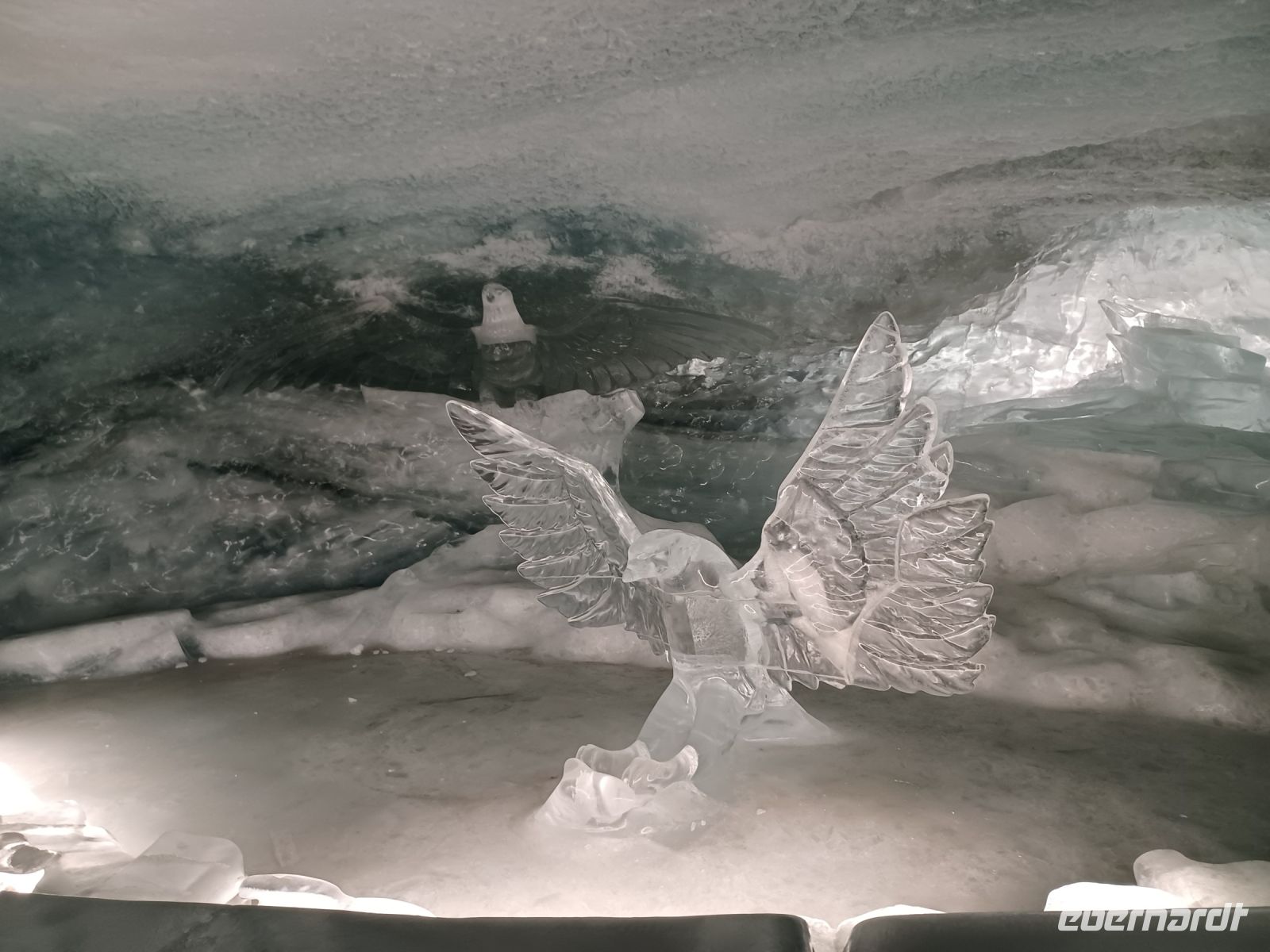 Kleines Matterhorn-Gletschereisparadies