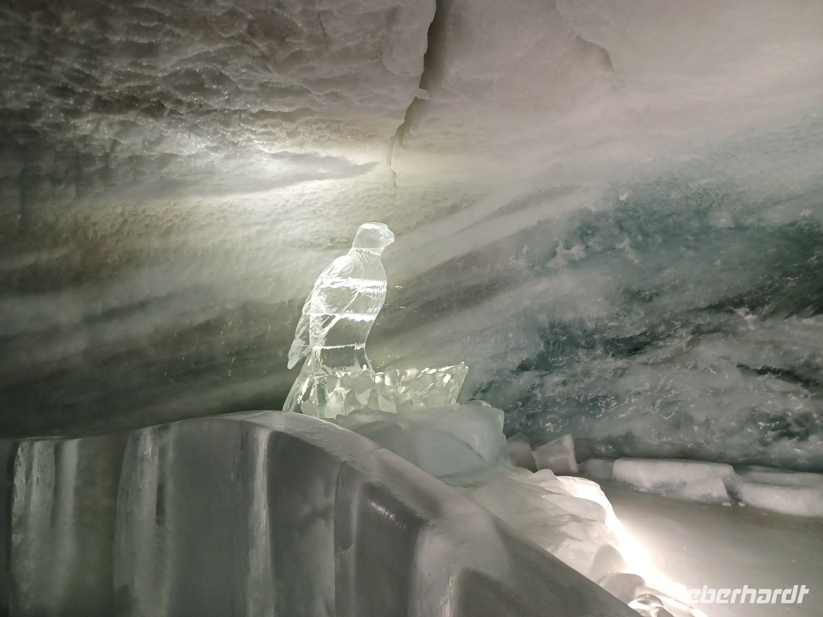 Kleines Matterhorn-Gletschereisparadies