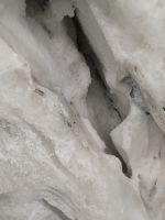 Kleines Matterhorn-Gletschereisparadies-Gletscherspalte