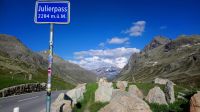 Nach dem Julierpass weiter in unser Quartier...