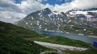... und den Lago Bianco am Berninapass