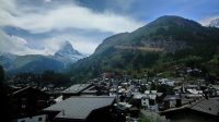 ...Zermatt im Vordergrund...