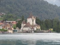 047 Schifffahrt auf dem Thunersee - Schloss Oberhofen