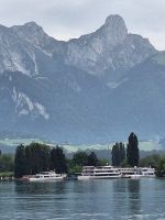 052 Schifffahrt auf dem Thunersee - Blick zum Stockhorn
