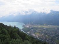 075 Interlaken -Ausflug auf den Hader Kulm -Blick zum Brienzer See