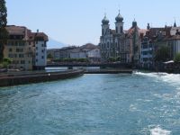 202  Luzern - Blick zur Jesuitenkirche
