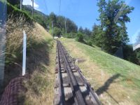 234 Fahrt auf den   Pilatus mit der Zahnradbahn