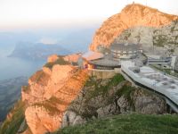 266 Auf dem   Pilatus - Abendstimmung