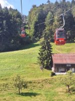 378 Abschied vom    Pilatus - Fahrt mit der Panoramagondelbahn