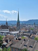 384 Zürich - Blick über die Stadt von der Terrasse der ETH Zürich383 Zürich - Blick über die Stadt von der Terrasse der ETH Zürich