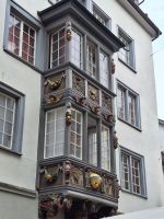 412 St. Gallen - Altstadt mit einzigartigen Erkern