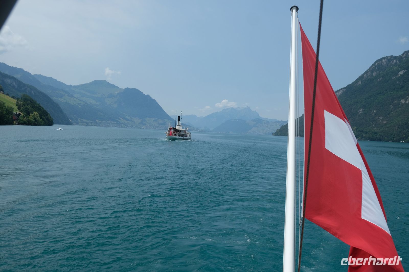 Reger Verkehr auf dem Vierwaldstädter See