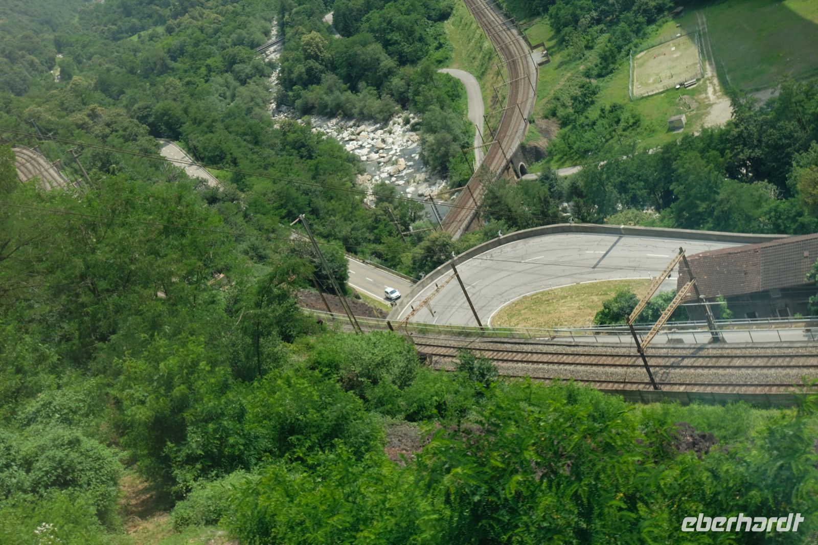 Blick auf die Gleise