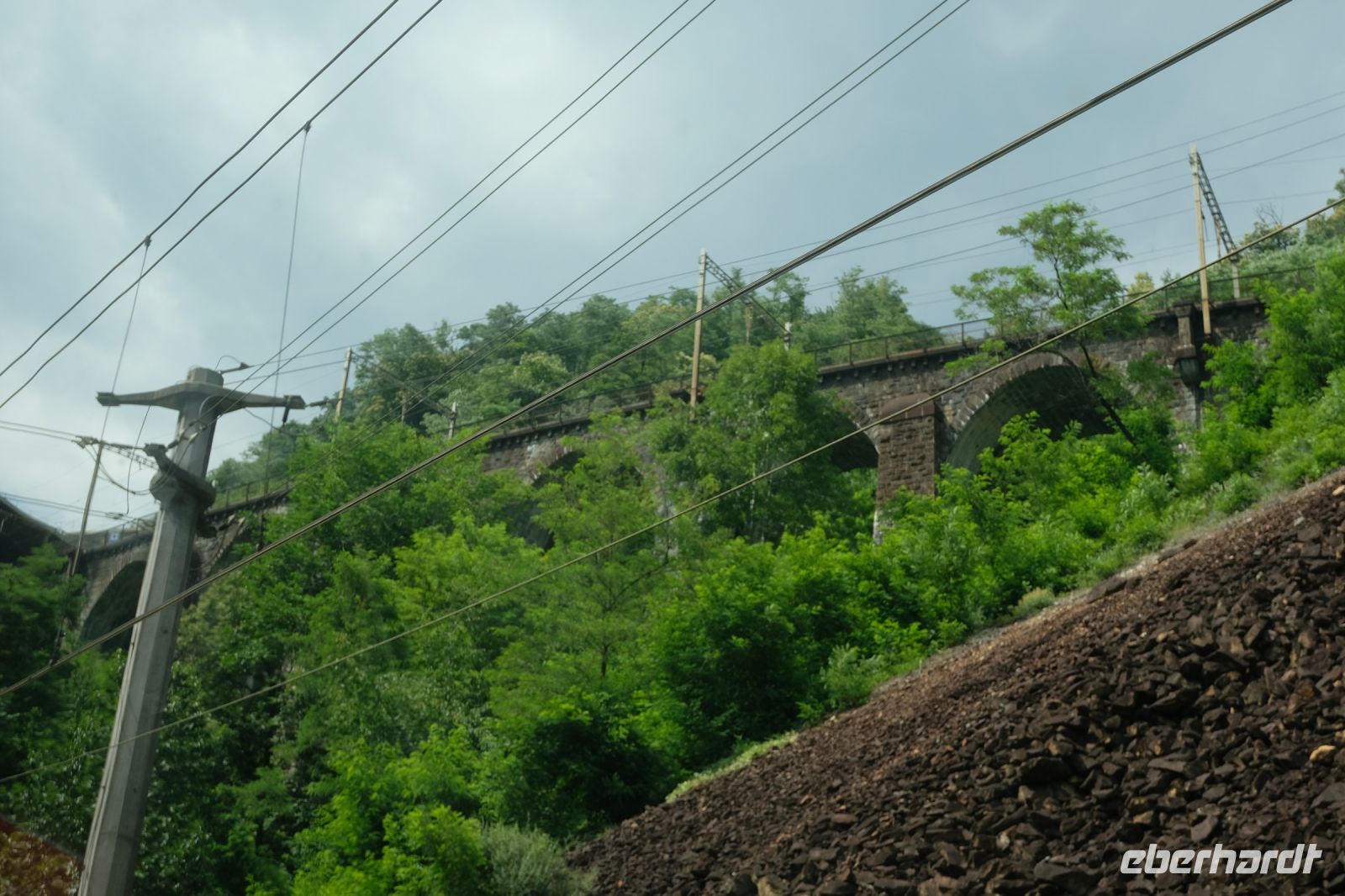 Viele Kehren ermöglichen solche Bilder