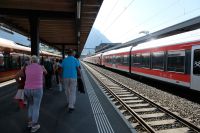 Umsteigen in Bellizona