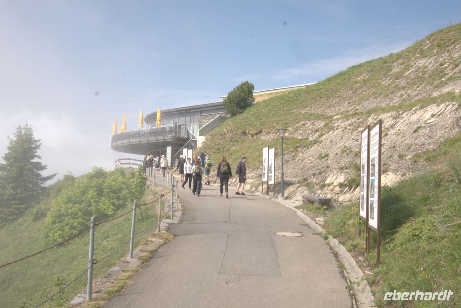 Blick zum Restaurant