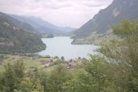 Blick auf den Lungerer See