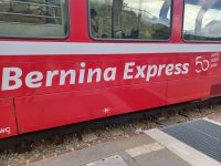Fahrt mit dem Bernina-Express