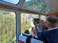 Eberhardt-Reisgruppe am Landwasserviadukt