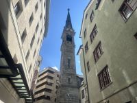 wir unternehmen einen Stadtrundgang in St. Moritz 