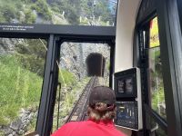 mit der steilsten Zahnradbahn der Welt auf den Pilatus