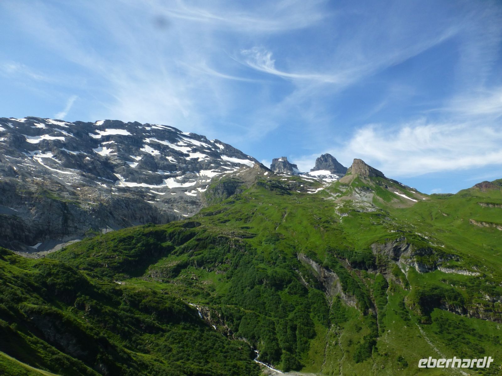 Ein strahlend schöner Tag mit guter Fernsicht