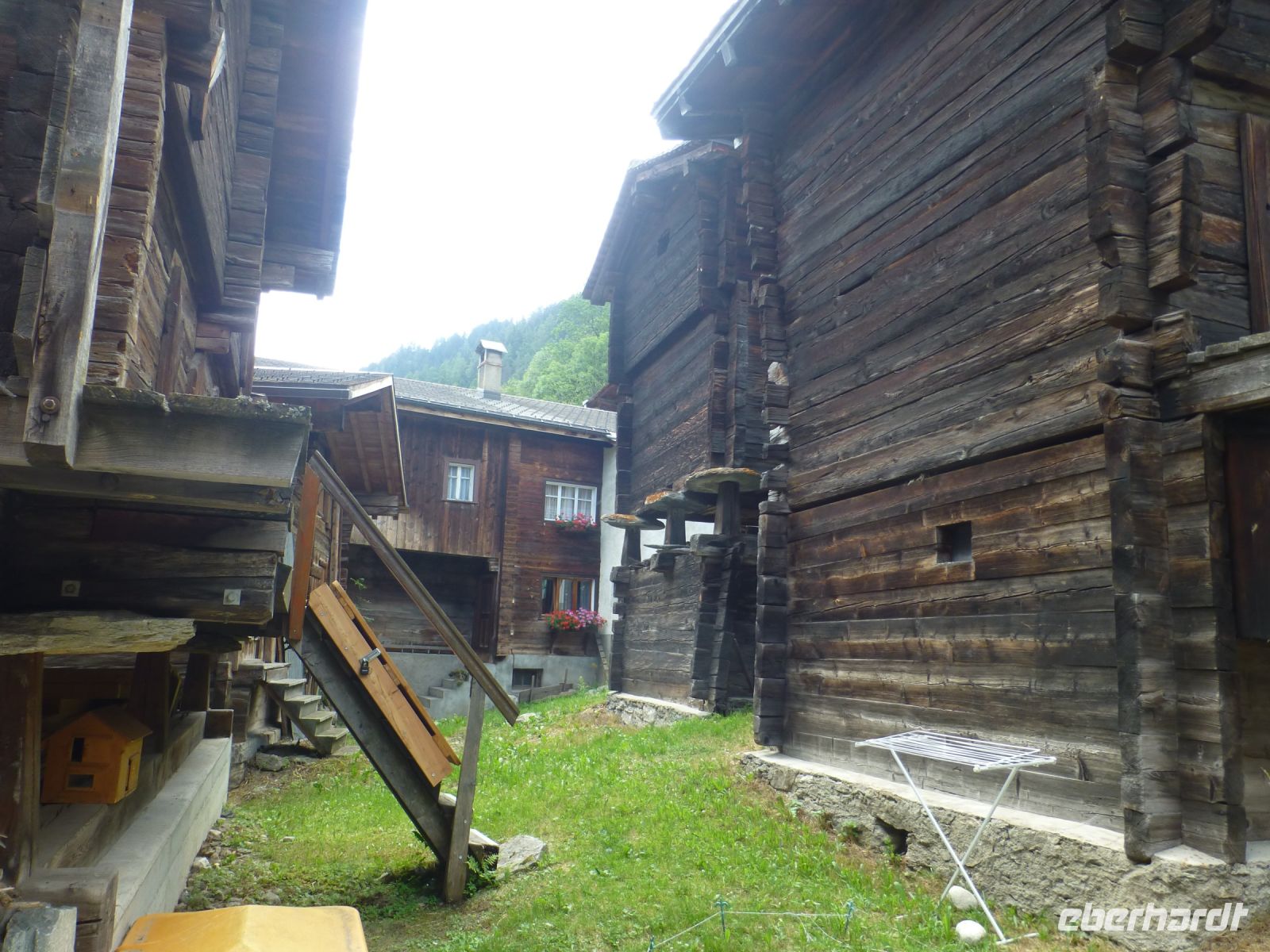 Niederwald ist ein typisches Bergdorf im Gomstal mit heute rund 50 Einwohnern.