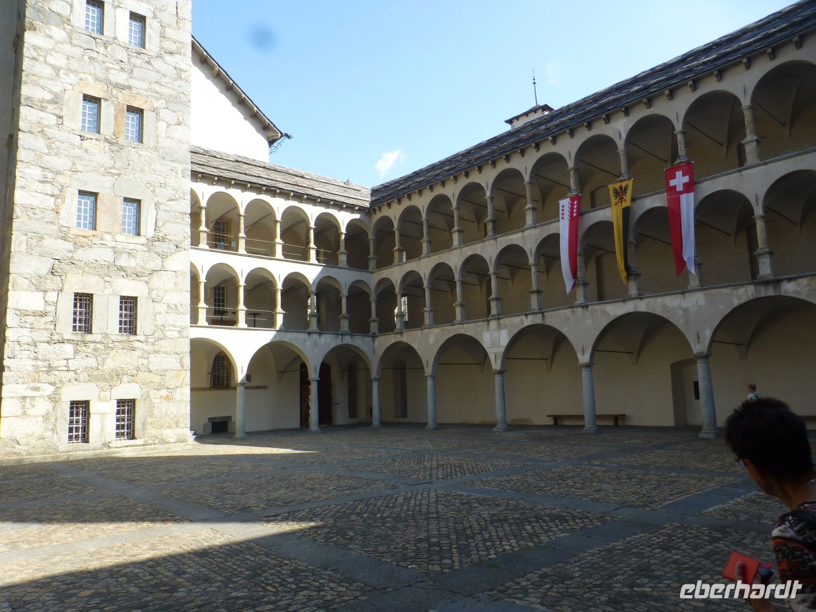 Gut denkbar, dass hier auch Waren umgeschlagen worden sind.