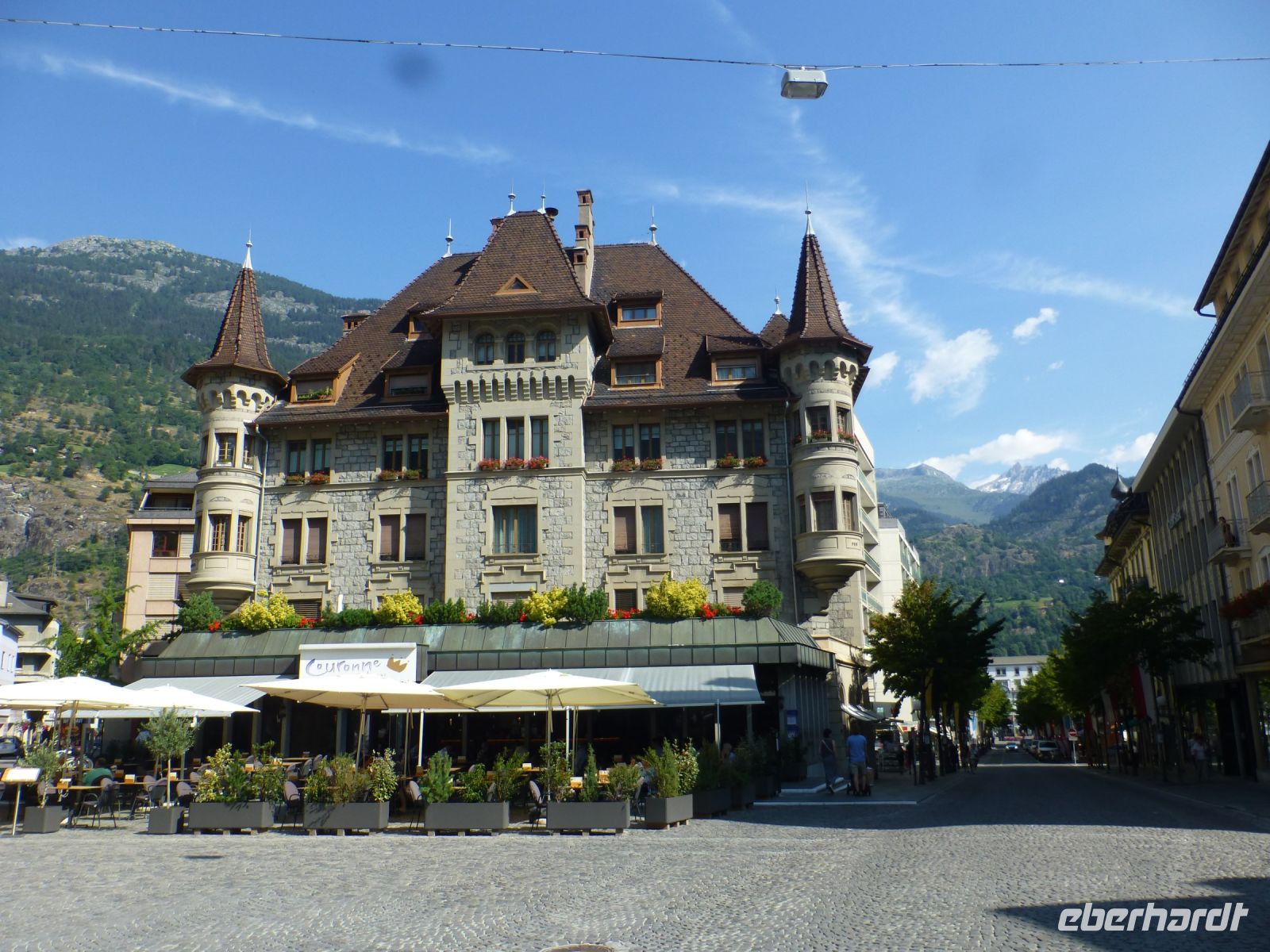 Brig ist Verkehrsknotenpunkt und ein attraktiver Ort.