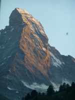 Der Berg im Abendlicht – man kann nicht genug von ihm bekommen.