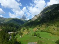 Auf dem Weg zum kleineren Nachbarn, dem Kleinmatterhorn
