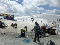 Ausgangs- und Endpunkt für die Seilschaften