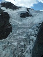 Die Gletscher waren noch für fünf Jahren länger und reichten bis zur Zwischenstation.