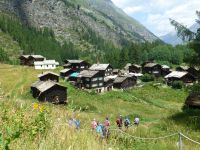 Unser Wanderweg ist wie aus dem Bilderbuch.