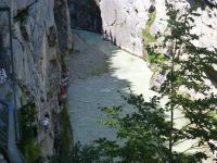 Die Aareschlucht ist überwältigend. 