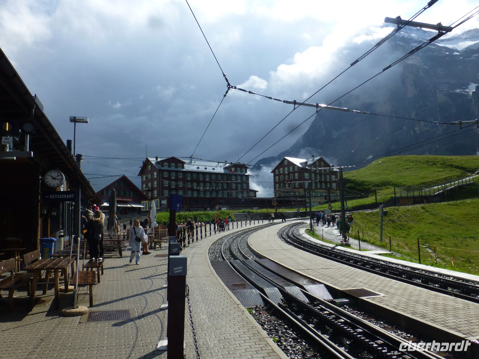 … hier heißt es umsteigen.