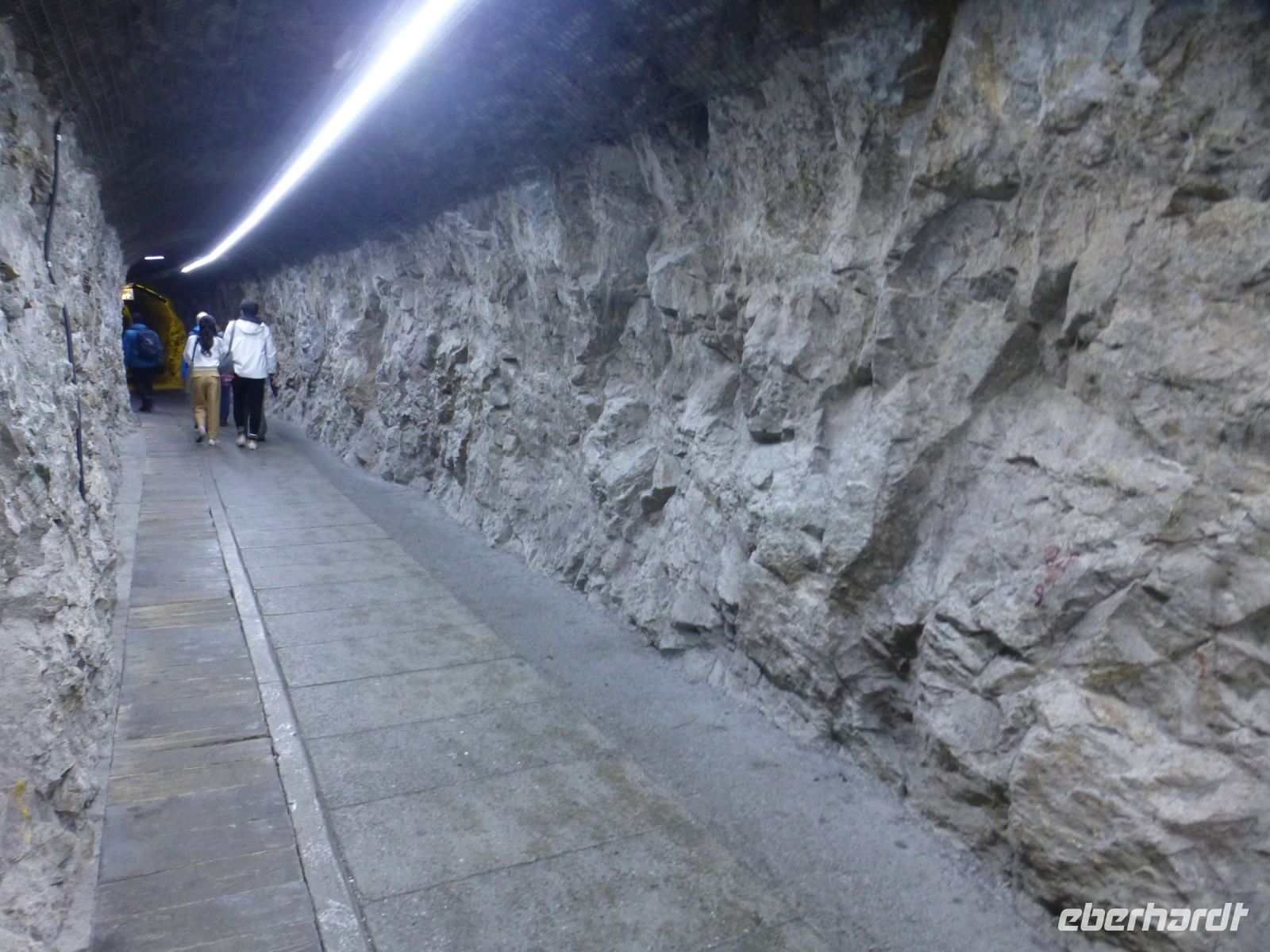 Das Jungfraujoch gleicht einem Maulwurfshügel mit vielen Gängen.