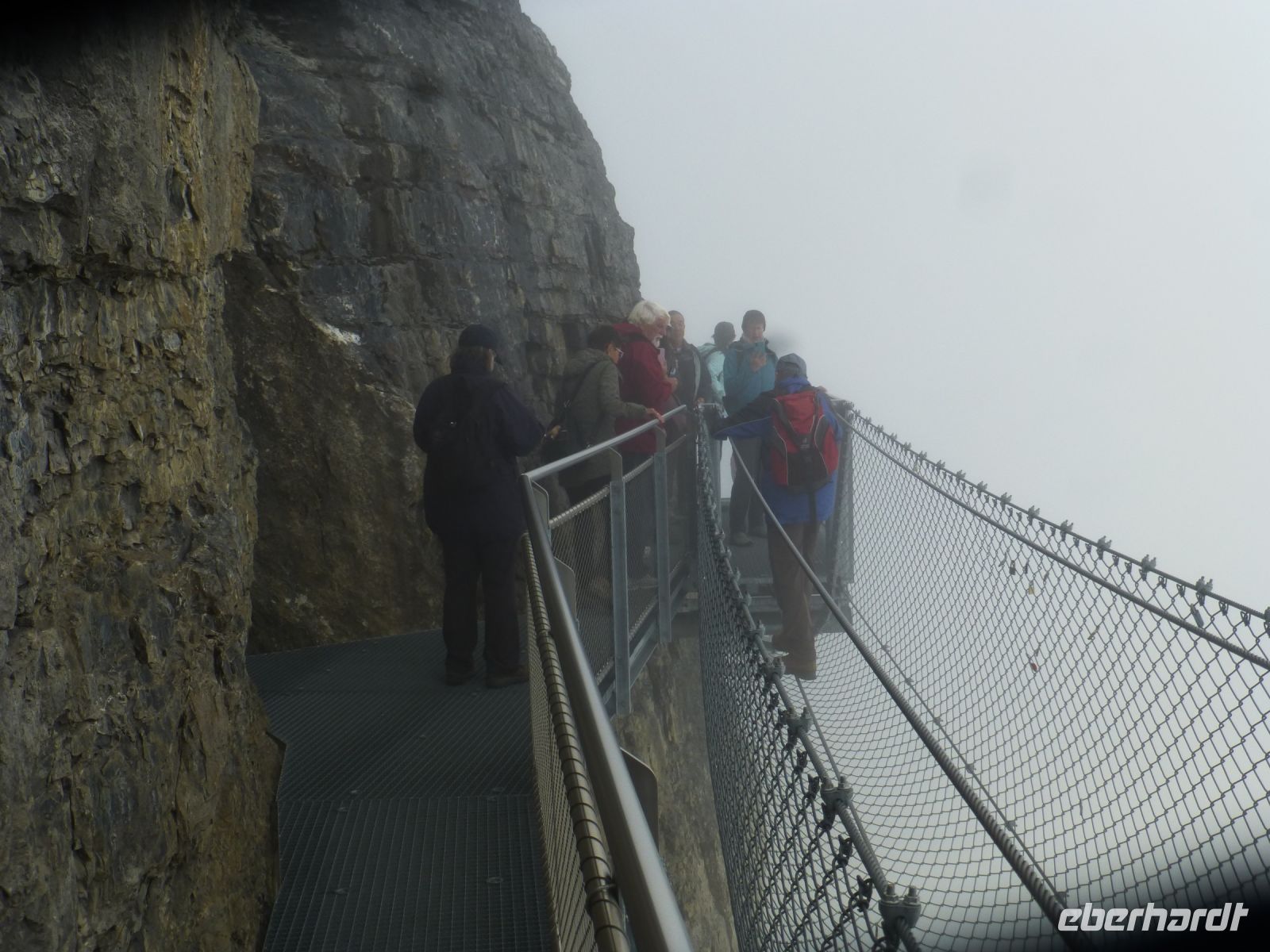 Man kann sich freilich am Seil üben.
