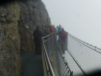 Man kann sich freilich am Seil üben.