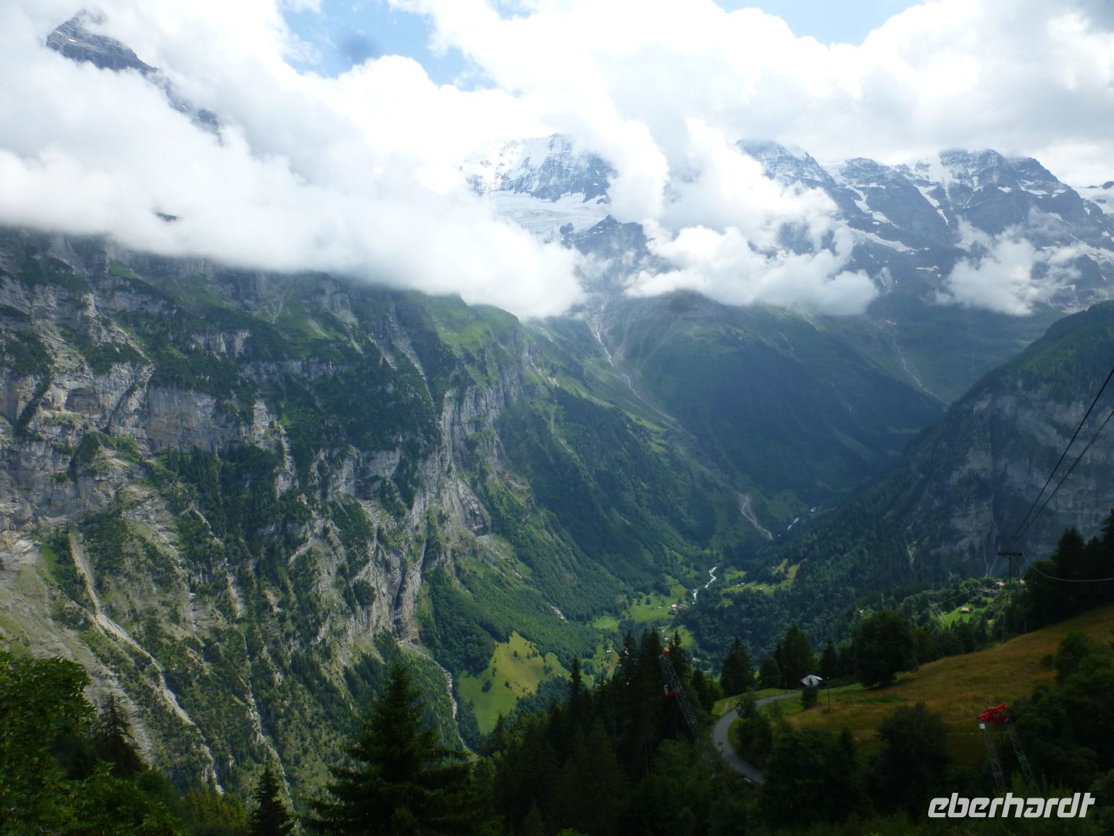 Das Tal ist eine Sackgasse.