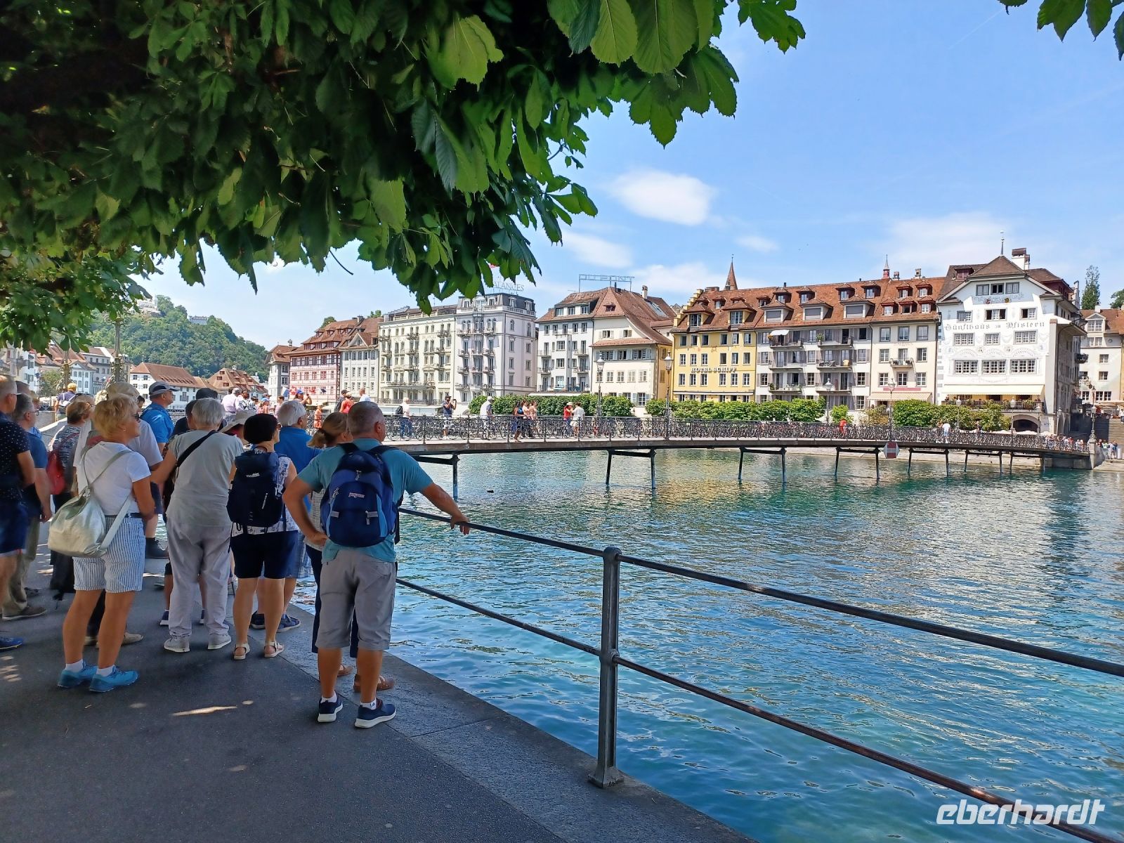 Eberhardt-Reisegruppe in Luzern