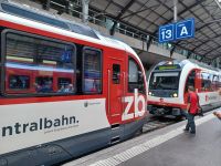 Zugfahrt nach Interlaken