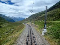 Fahrt mit dem Glacier-Express