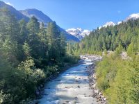 Fahrt mit dem Bernina-Express